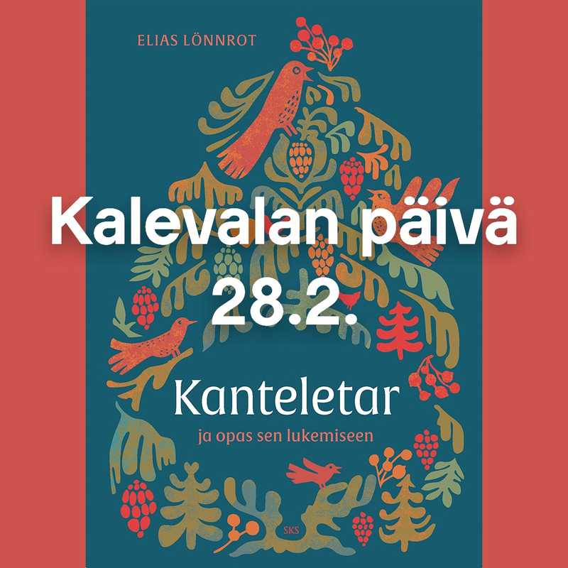 Huomenna on Kalevalan päivä, tervetuloa mukaan! 

🕛 klo 12–12.30 Maria Kalaniemi Lönnrotin patsaalla 
🕑 klo 14–16 "Kuinka lukisin Kanteletarta?" -seminaari SKS:n juhlasalissa.
🎵 Tilaisuuden päättää Vilma Jää ja Hanna Ryynänen Duo

Katso tarkempi ohjelma ja striimilinkki verkkosivuiltamme.
👉 https://kalevalaseura.fi

#KalevalanPäivä #Kanteletar